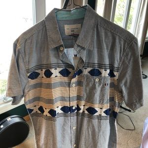 NWT Sol Angeles short sleeve button down